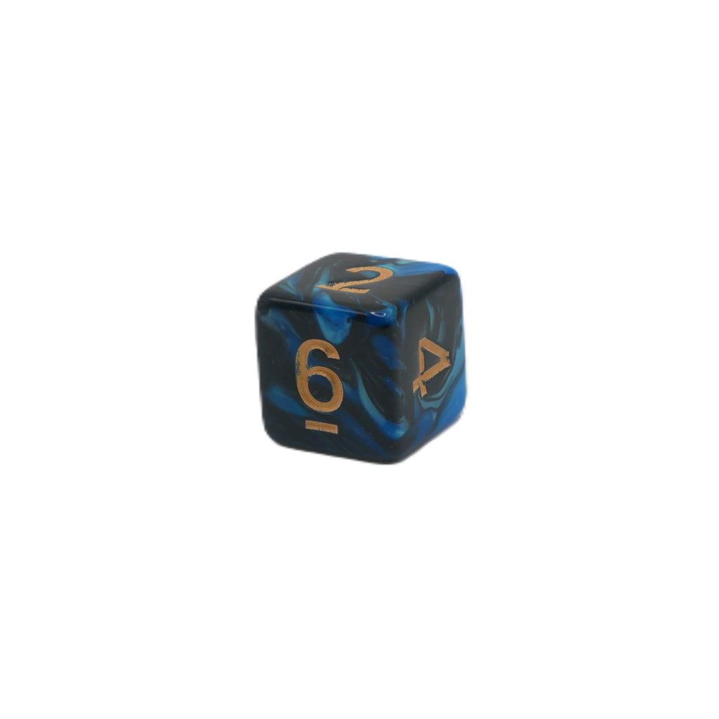 Frozen Corruption 10d6 - DnD Dice Set | Acrylic RPG Gaming Dice