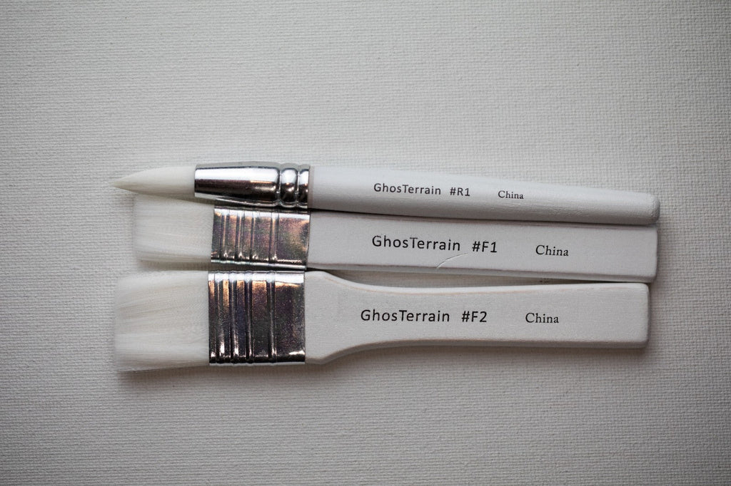 SleepwalkAir: Ghost Brush - Ghosterrain - R1 - Round - Size 1