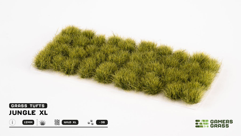 Gamers Grass | Grass Tuft XL (12mm) | Jungle