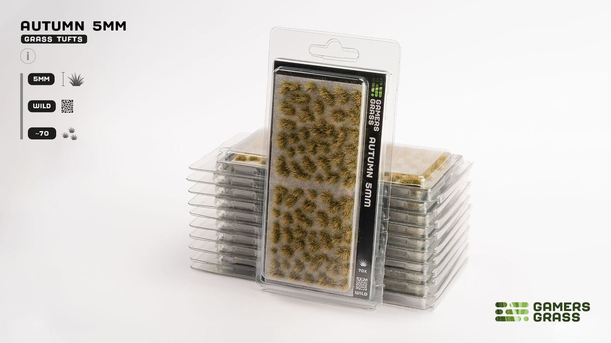 Gamers Grass | Grass Tuft | Autumn (5mm)