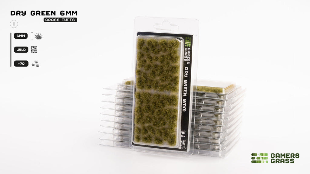 Gamers Grass | Grass Tuft | Dry Green