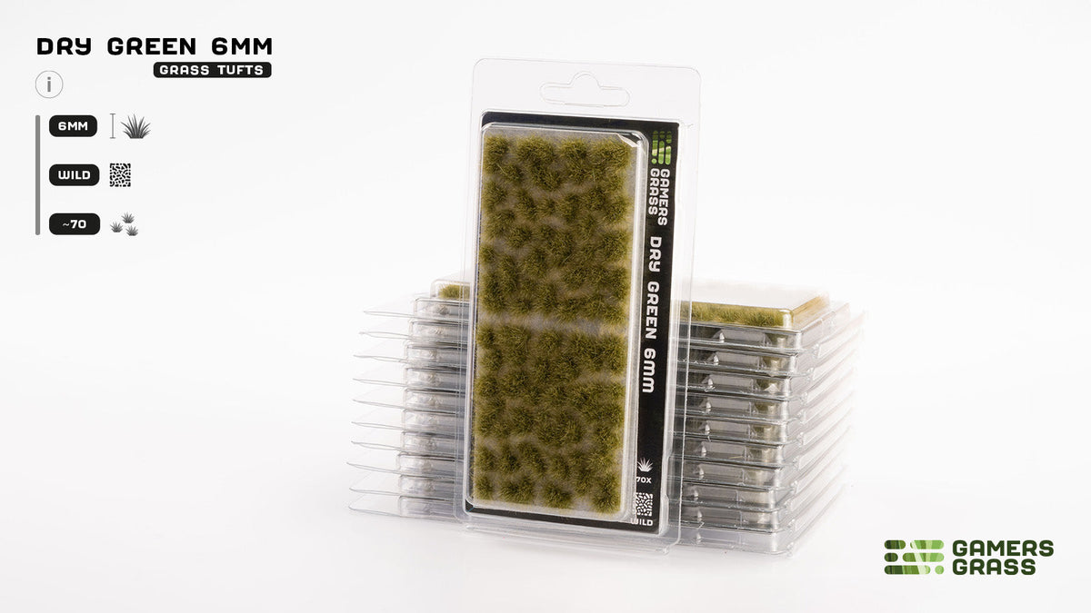 Gamers Grass | Grass Tuft | Dry Green