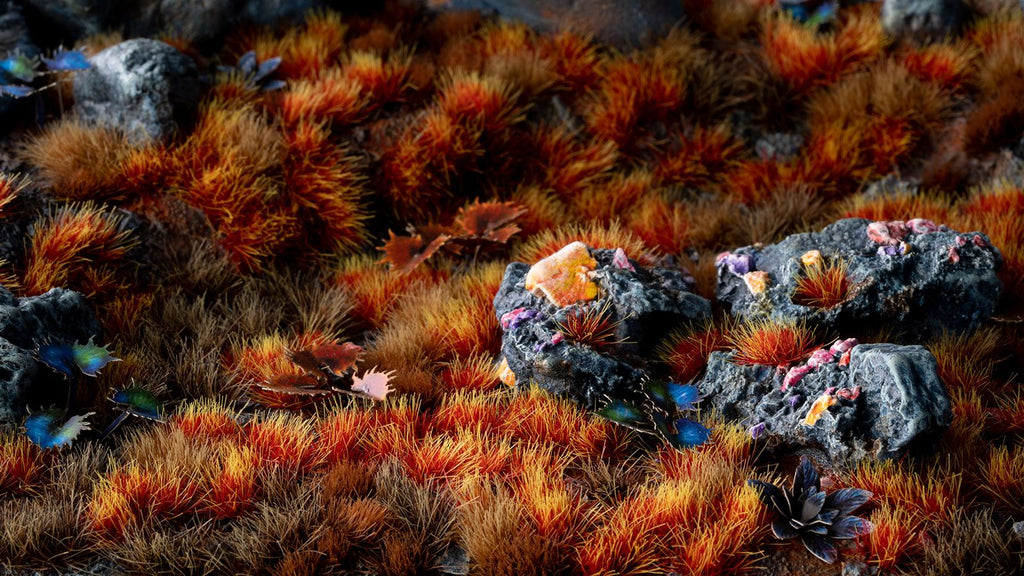 Gamers Grass | Alien Tuft | Fire Tuft