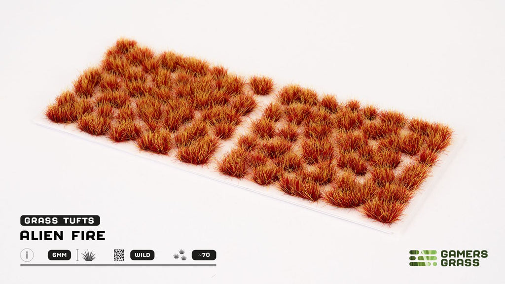Gamers Grass | Alien Tuft | Fire Tuft