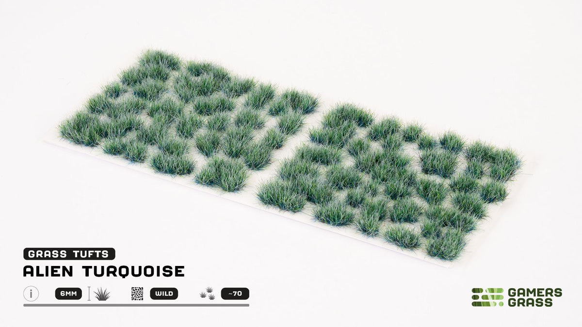 Gamers Grass | Alien Tuft | Alien Turquoise