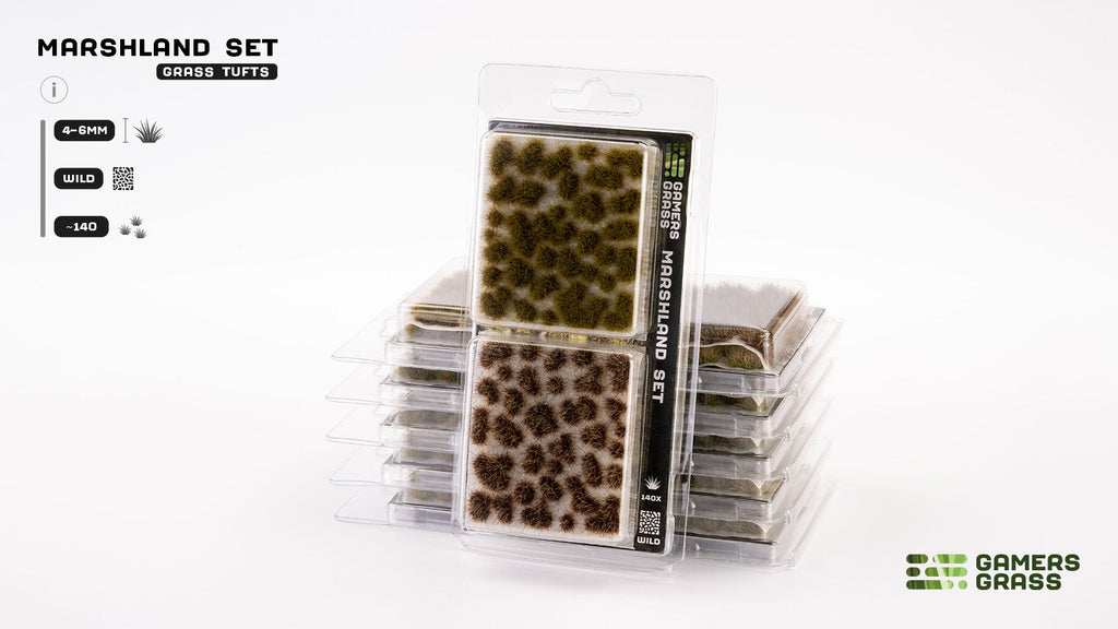 Gamers Grass | Grass Tuft Set | Marshland