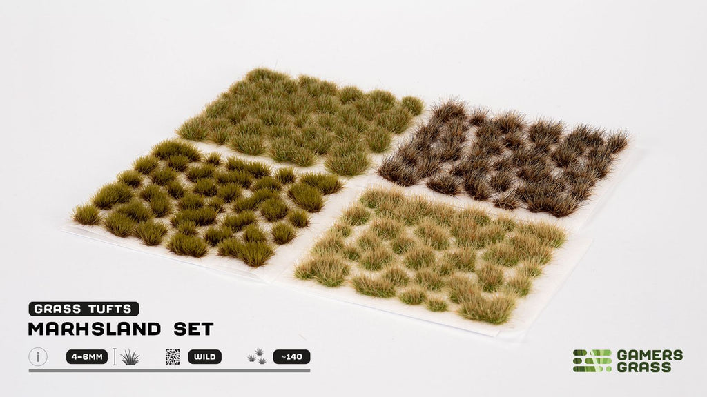 Gamers Grass | Grass Tuft Set | Marshland