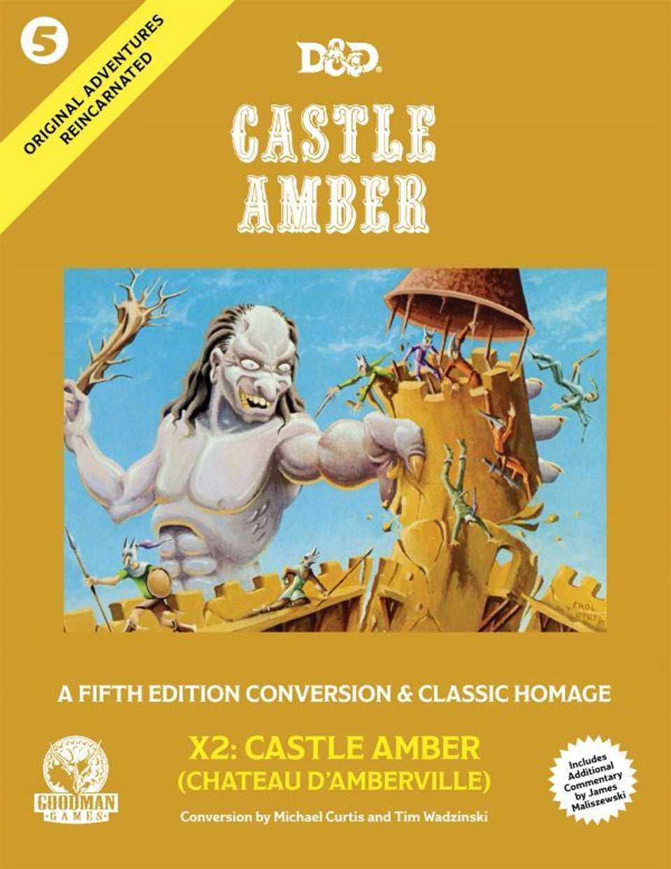 Original Adventures Reincarnated: #5 - Castle Amber (5E)