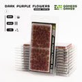 Gamers Grass Tufts: Dark Purple Flowers - Wild