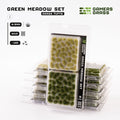 Gamers Grass Tufts: Green Meadow Set- Wild