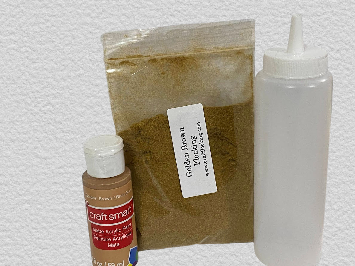 Golden Brown Flocking Kit