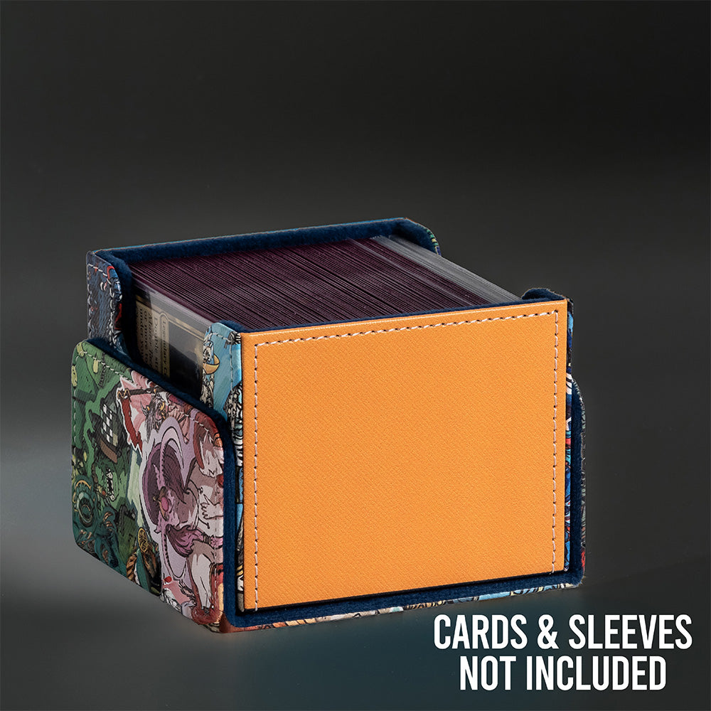 100+ XL Deck Box | Grimdark Collage