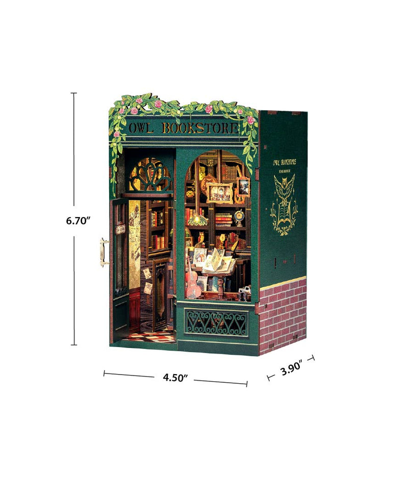 Hands Craft: DIY Book Nook - Owl Bookstore