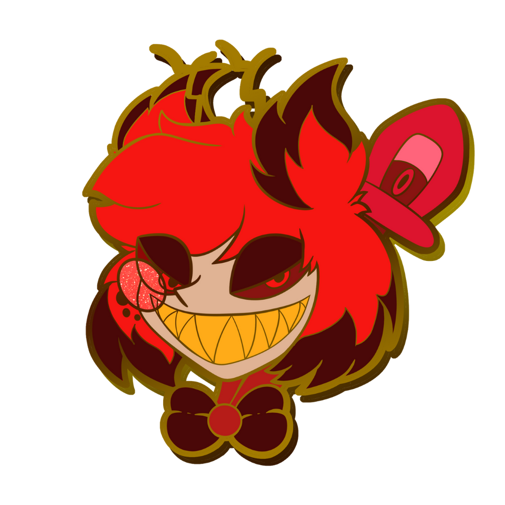 Hellverse: Alastor Enamel Pin