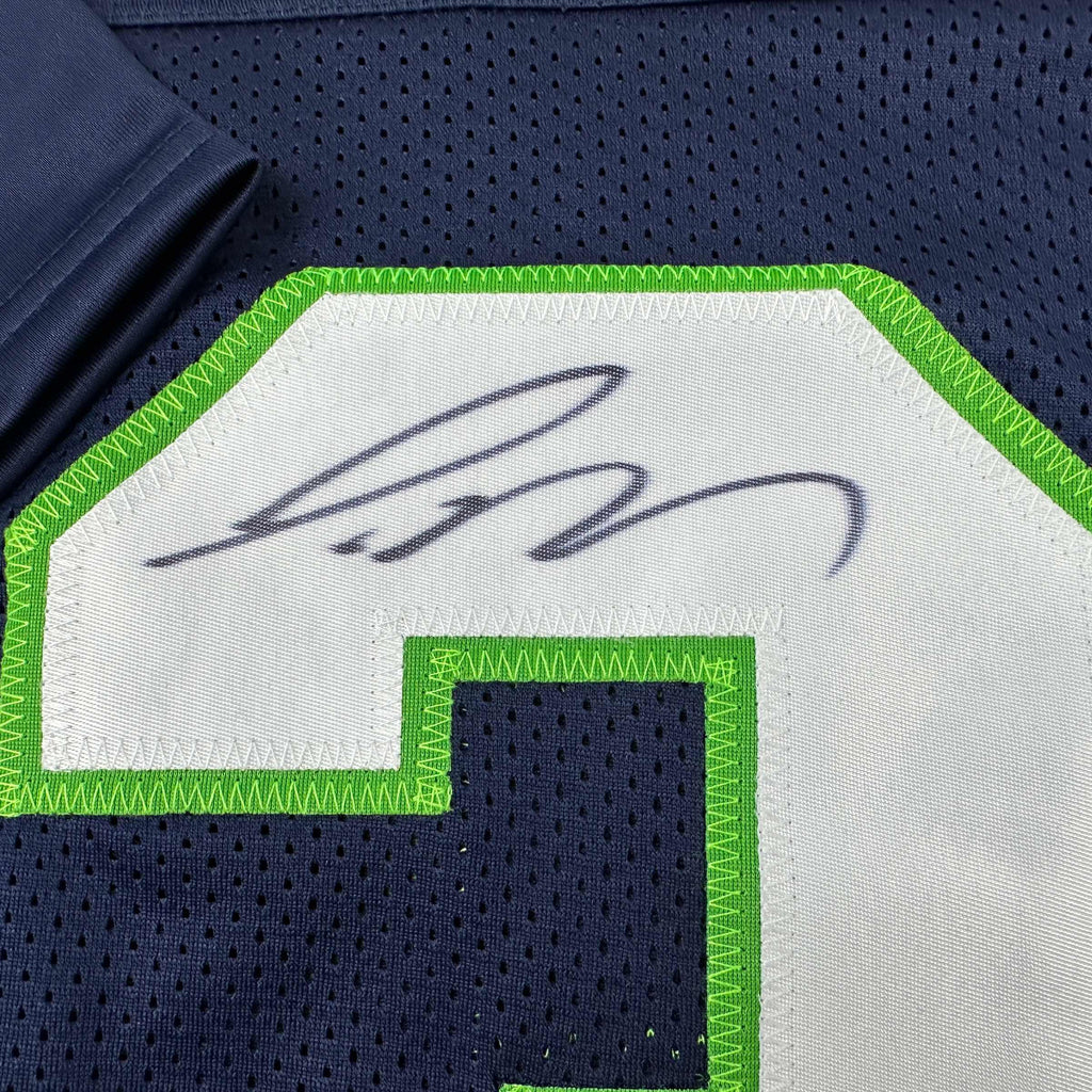 Autographed/Signed Jamal Adams Seattle Navy Blue Football Jersey JSA COA