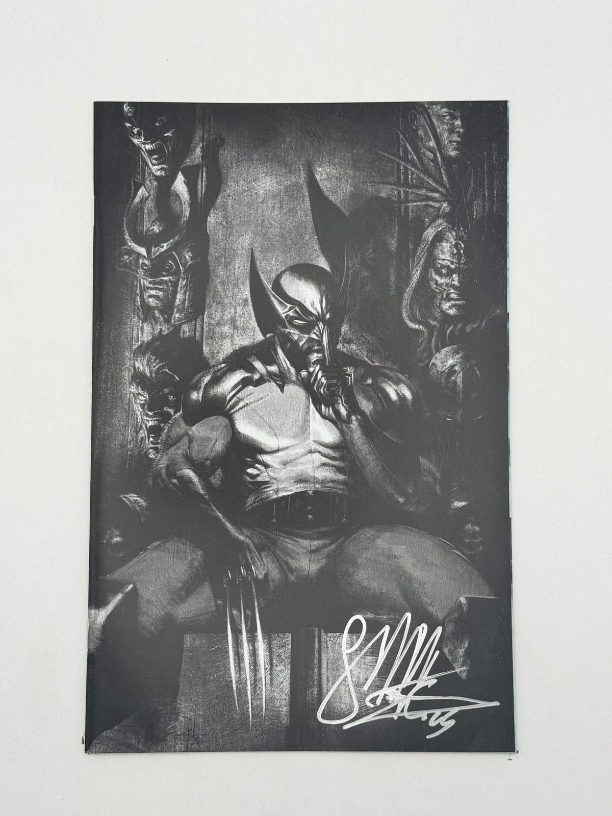 [Signed By Gabriele Dell'Otto] Wolverine #1 Virgin Unknown Comics Dell’Otto Exclusive Var [INST]