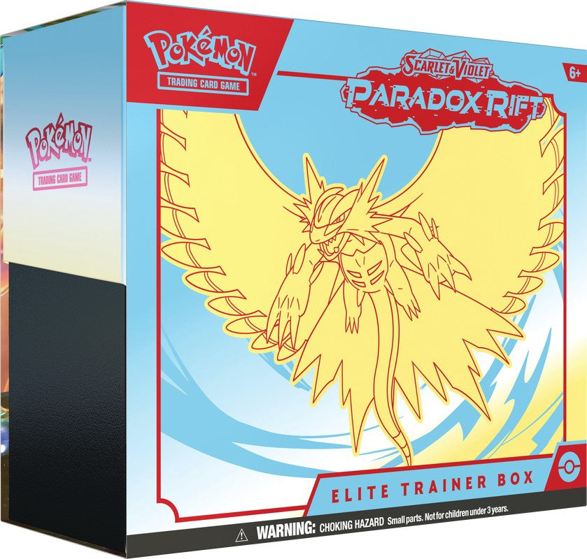 Pokemon Tcg Sv4   Paradox Rift   Elite Trainer Box