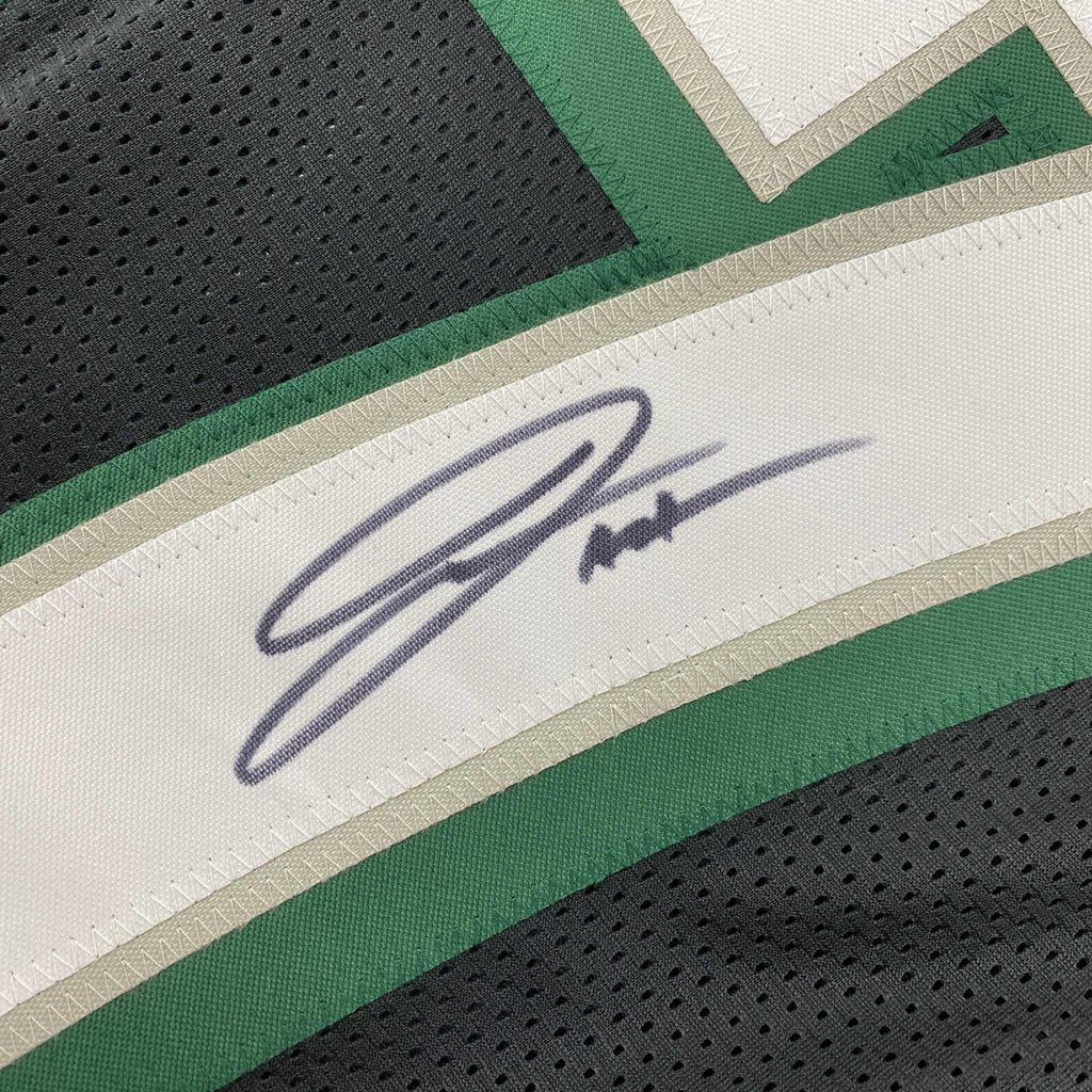 Autographed/Signed Javon Hargrave Philadelphia Black Football Jersey JSA COA