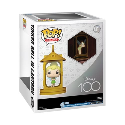 Funko Pop Peter Pan   Disney 100 Tinker Bell In Lantern