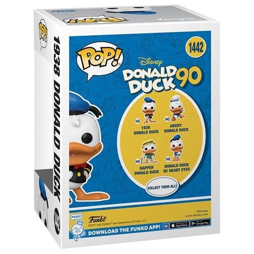 Funko Pop Disney 90Th Anniversary   1938 Donald Duck