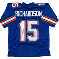 Autographed/Signed Anthony Richardson Florida Blue College Football Jersey JSA COA