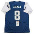Autographed/Signed Troy Aikman Dallas Football Jersey JSA COA