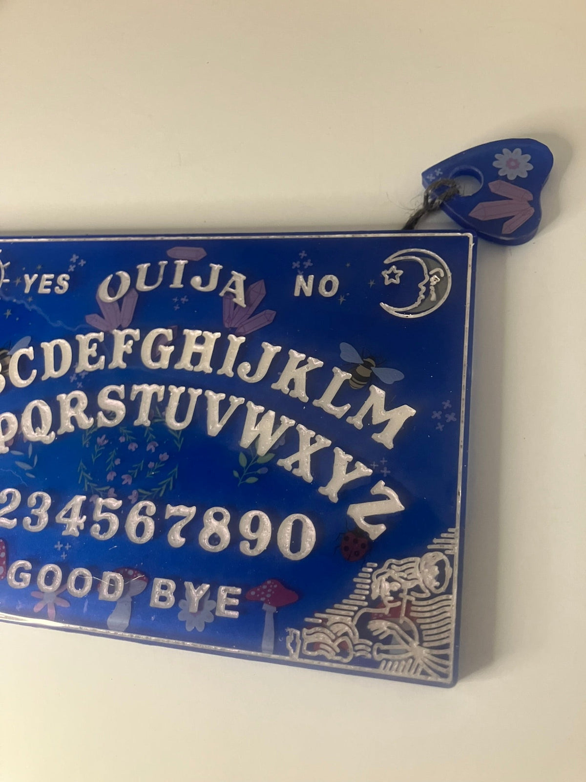 Handmade Resin Ouija Spirit Board with Planchette