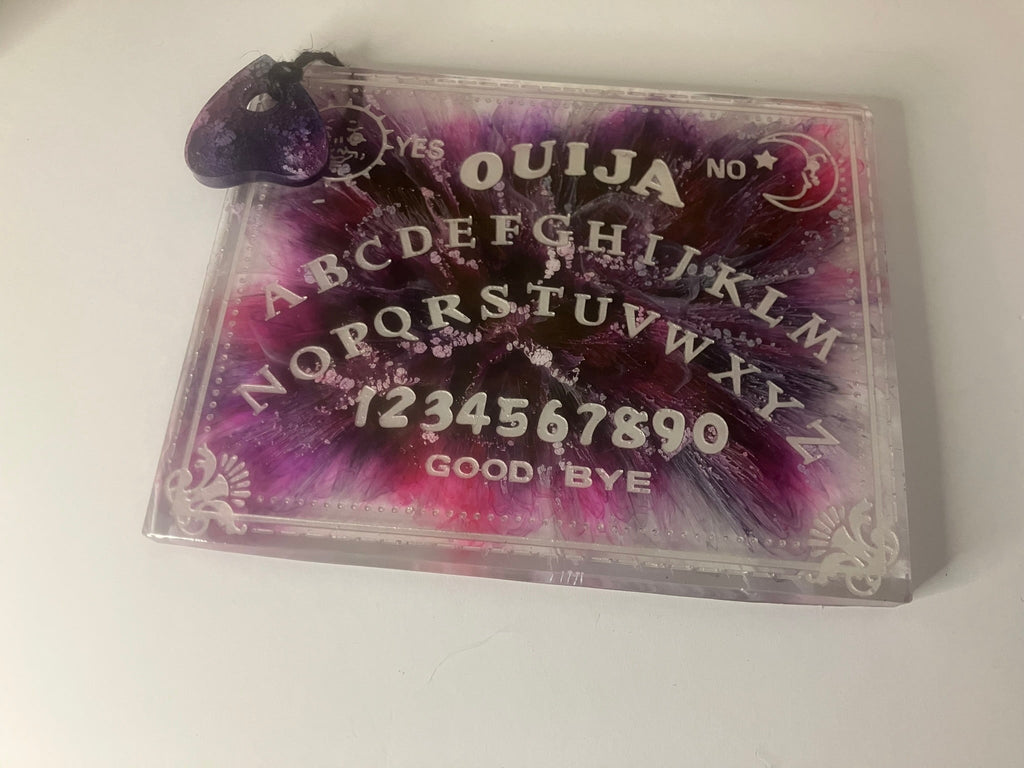 Handmade Resin Ouija Spirit Board with Planchette