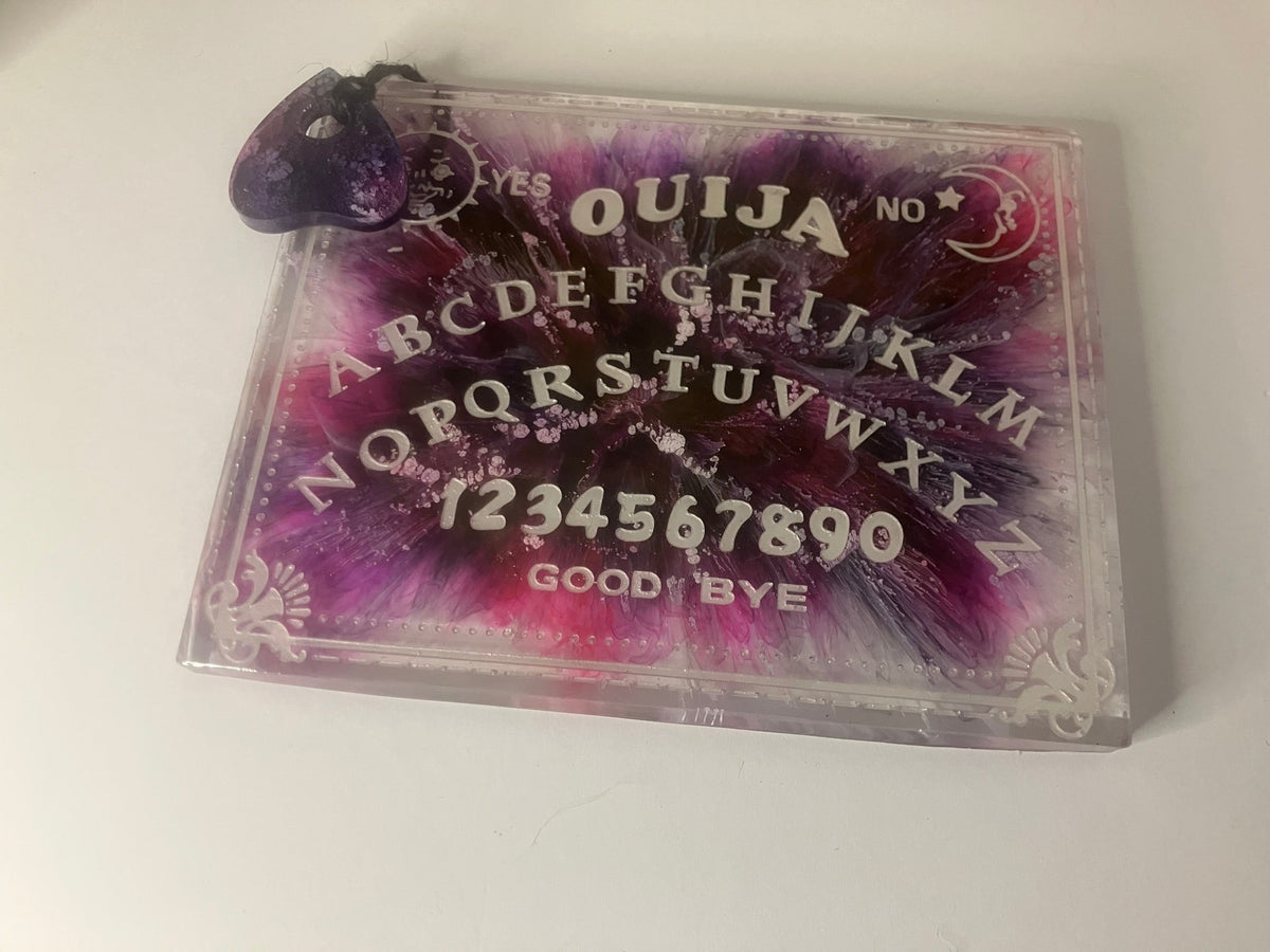 Handmade Resin Ouija Spirit Board with Planchette