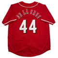 Autographed/Signed Elly De La Cruz Cincinnati Red Baseball Jersey Beckett BAS COA