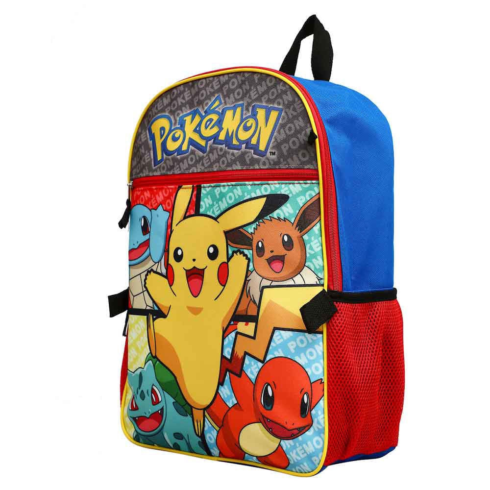 Pokemon 4 Pc Backpack Set