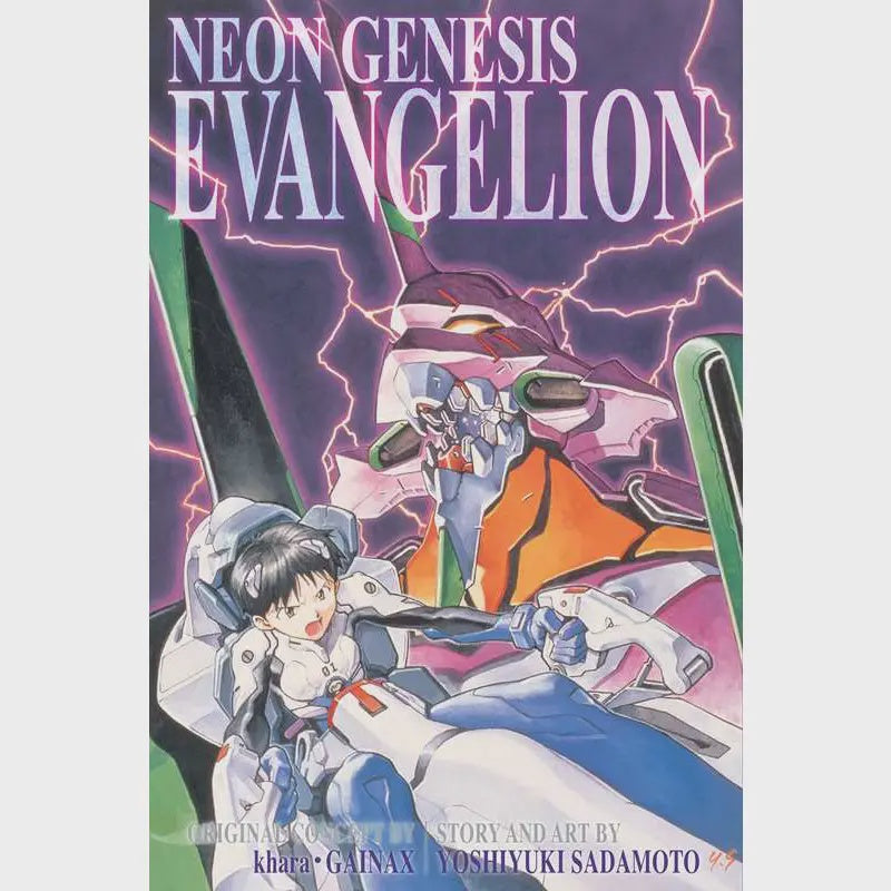 Neon Genesis Evangelion 3 In 1 Edition Vol 1 By Yoshiyuki Sadamoto