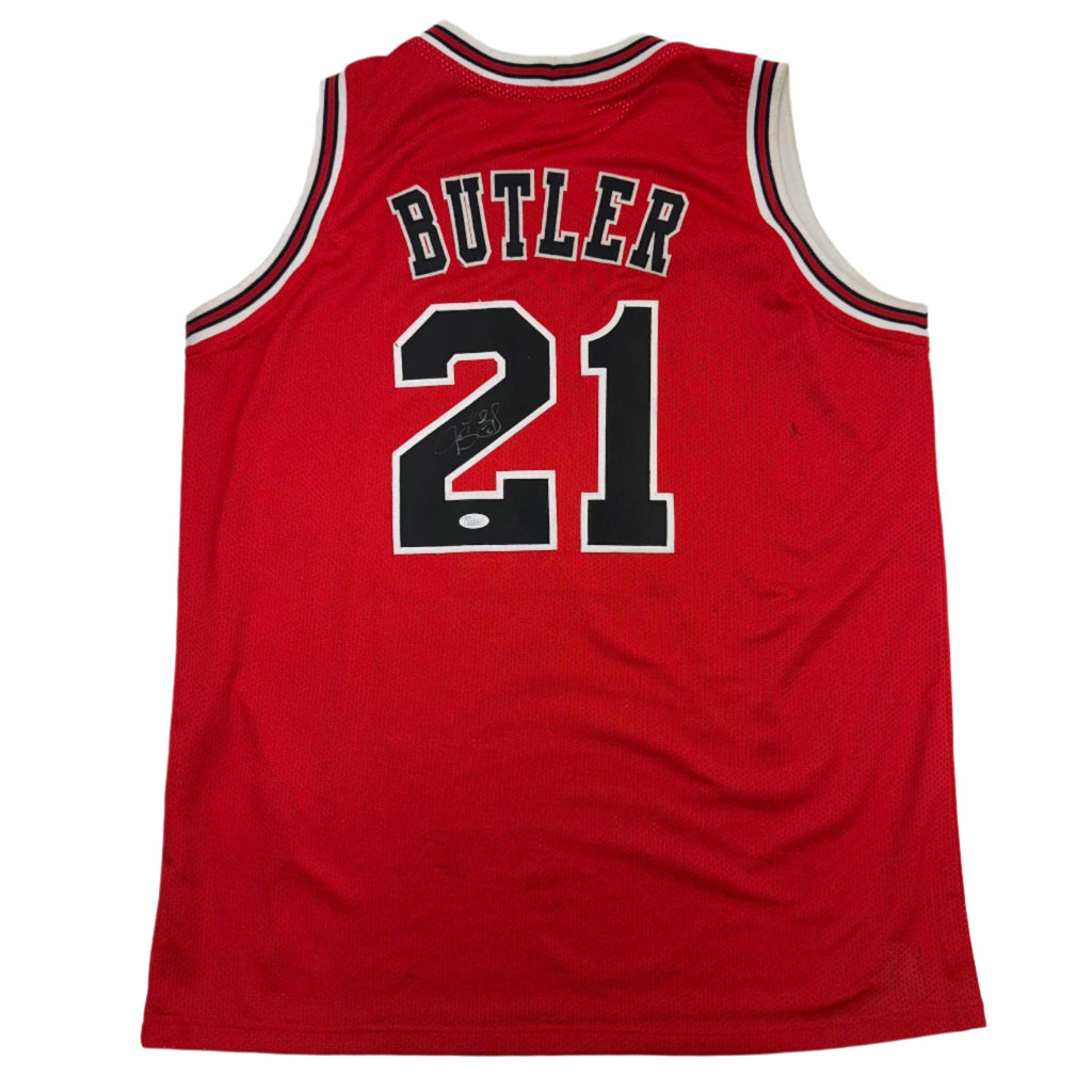 Autographed/Signed Jimmy Butler Chicago Red Basketball Jersey JSA COA