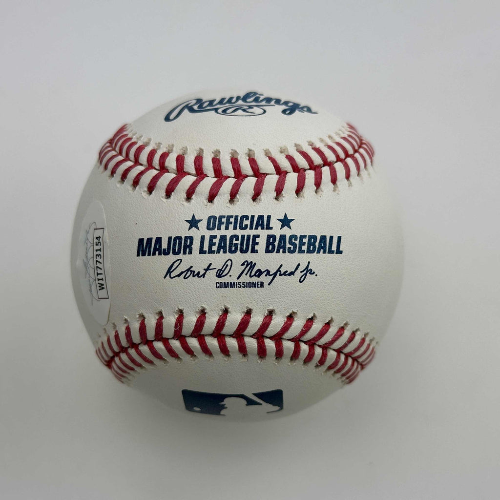 Autographed/Signed Paul Molitor Rawlings Official Major League Baseball ROML JSA COA Auto