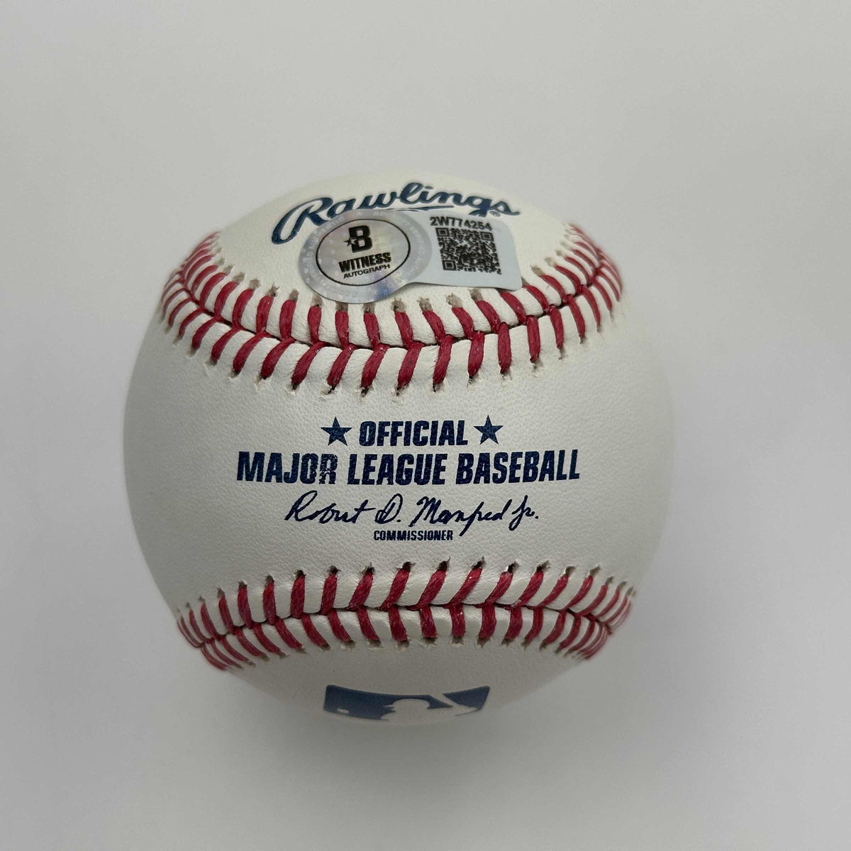 Autographed/Signed Ferguson Fergie Jenkins Rawlings Official Major League Baseball ROML Beckett BAS COA