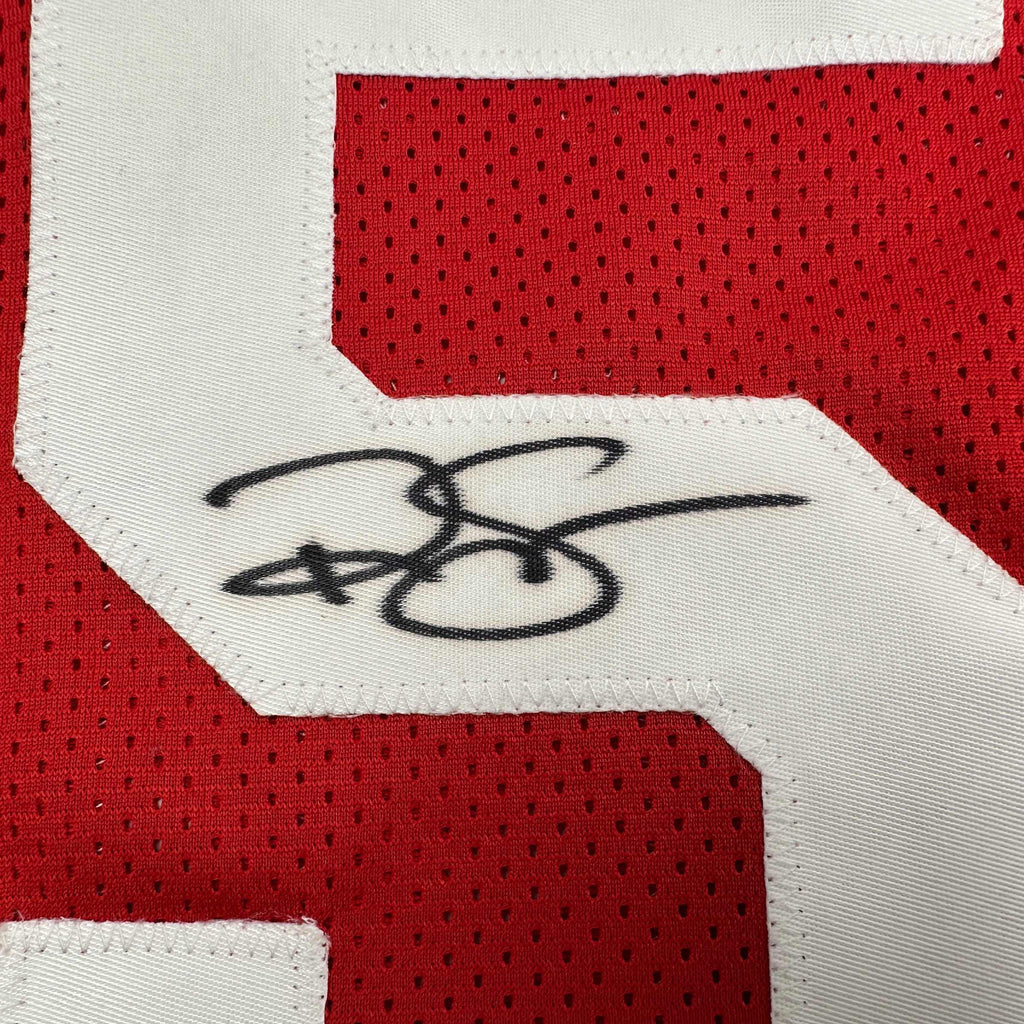 Autographed/Signed Ralph Sampson Houston Red Basketball Jersey JSA COA