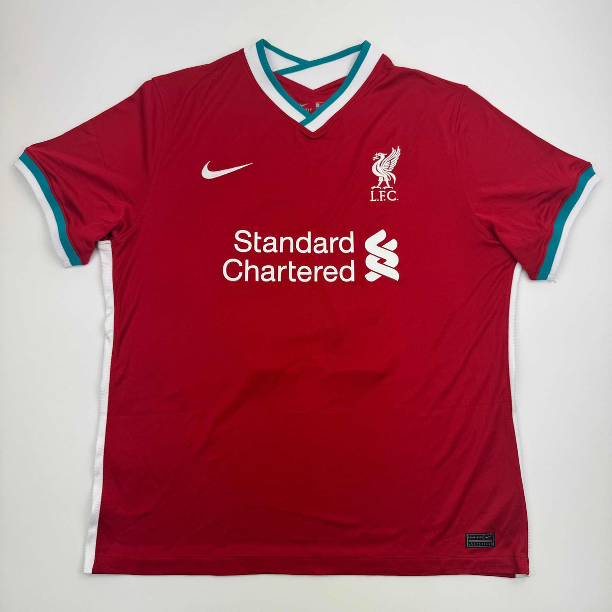 Autographed/Signed Jordan Henderson Liverpool Red Soccer Jersey Beckett BAS COA