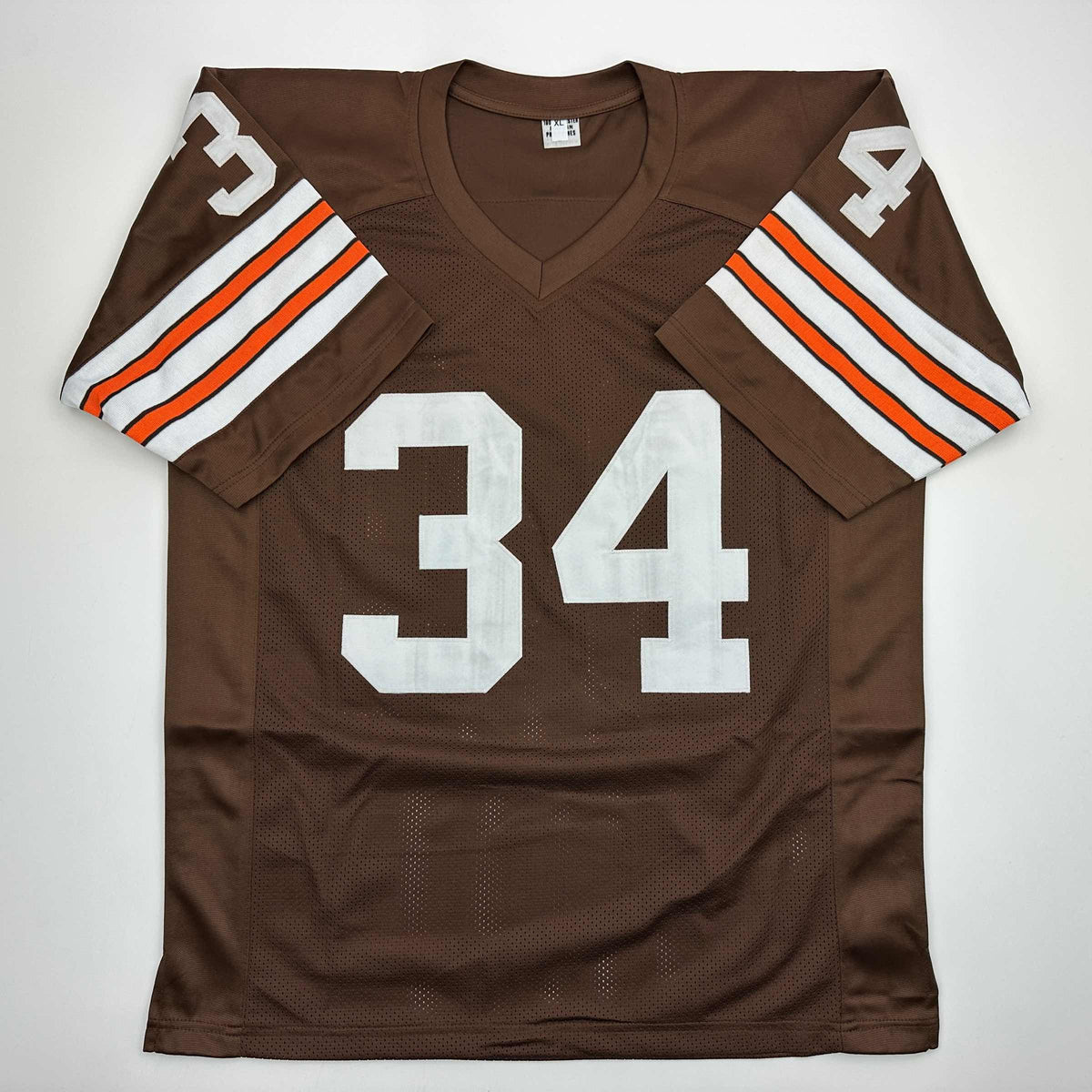 Autographed/Signed Greg Pruitt Cleveland Brown Football Jersey JSA COA