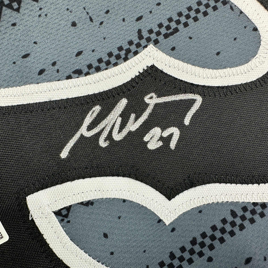 Autographed/Signed Mark Vientos New York CIty Connect Grey Baseball Jersey Beckett BAS COA