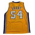Autographed/Signed Horace Grant Los Angeles Yellow Basketball Jersey JSA COA