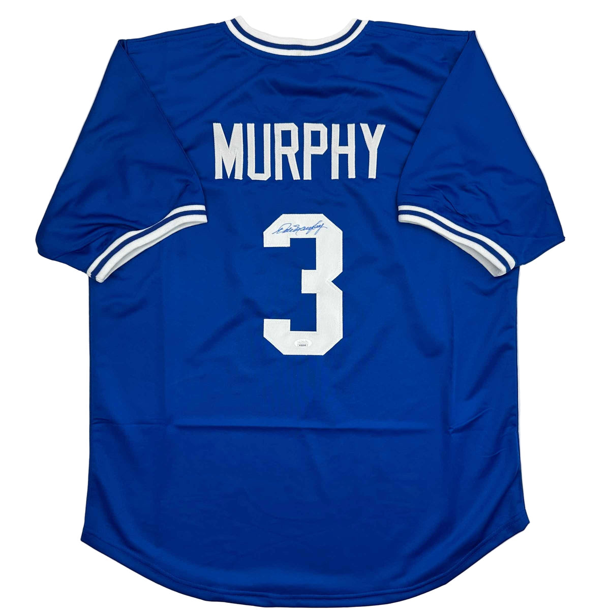 Autographed/Signed Dale Murphy Atlanta Royal Blue Baseball Jersey JSA COA