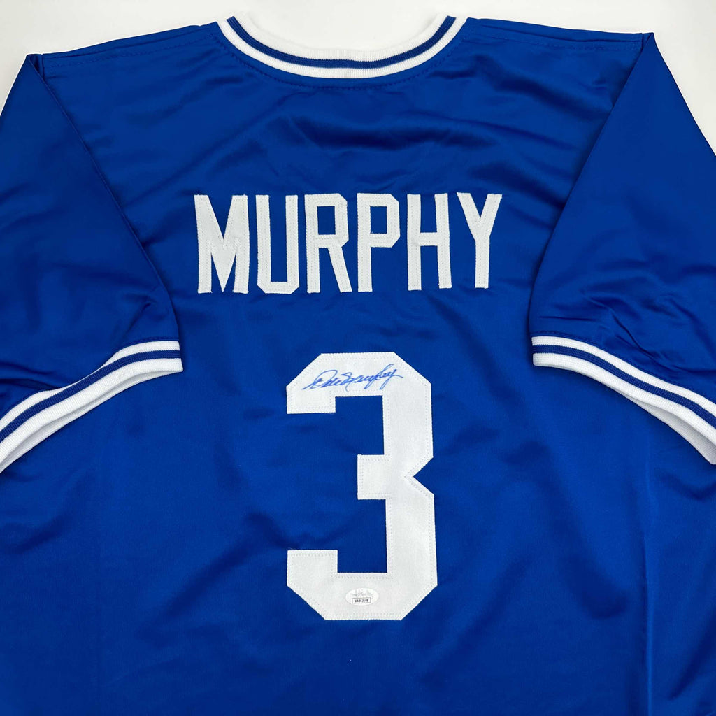 Autographed/Signed Dale Murphy Atlanta Royal Blue Baseball Jersey JSA COA