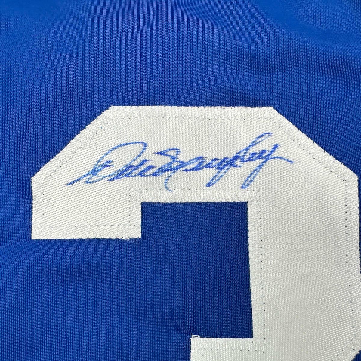 Autographed/Signed Dale Murphy Atlanta Royal Blue Baseball Jersey JSA COA