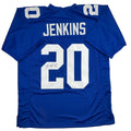 Autographed/Signed Janoris Jenkins Jackrabbit New York Blue Football Jersey JSA COA
