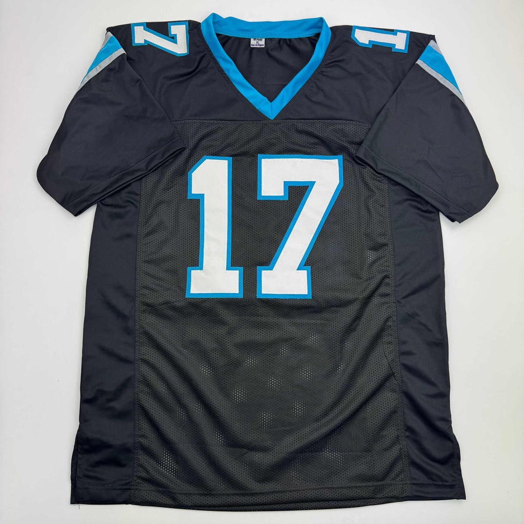 Autographed/Signed Xavier Legette Carolina Black Football Jersey Beckett BAS COA
