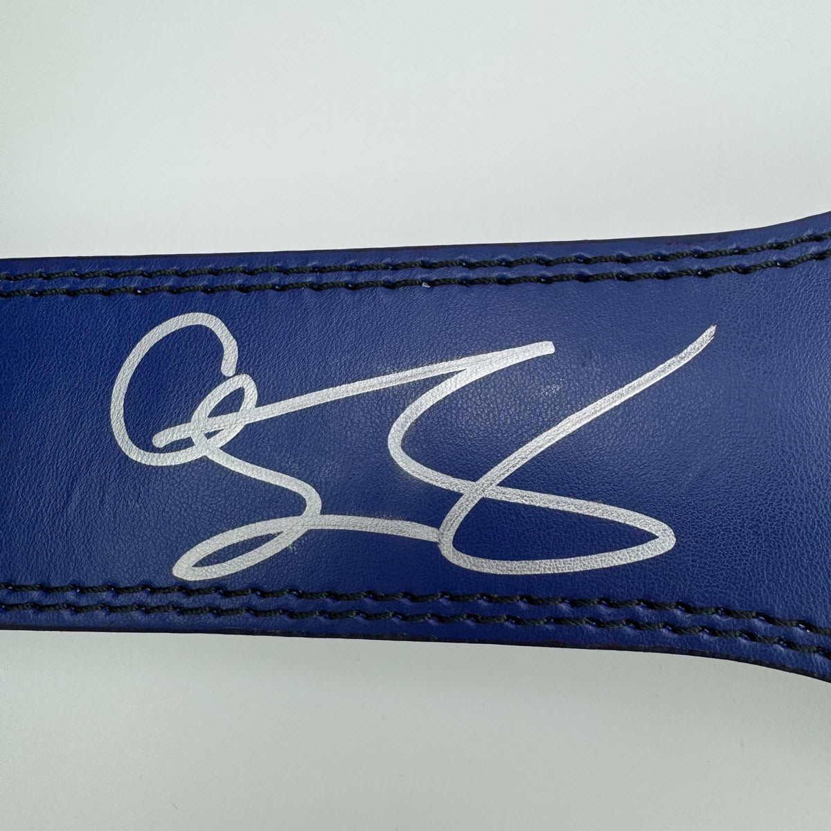Autographed/Signed Cody Rhodes Blue American Nightmare WWE Wrestling Belt Beckett BAS COA