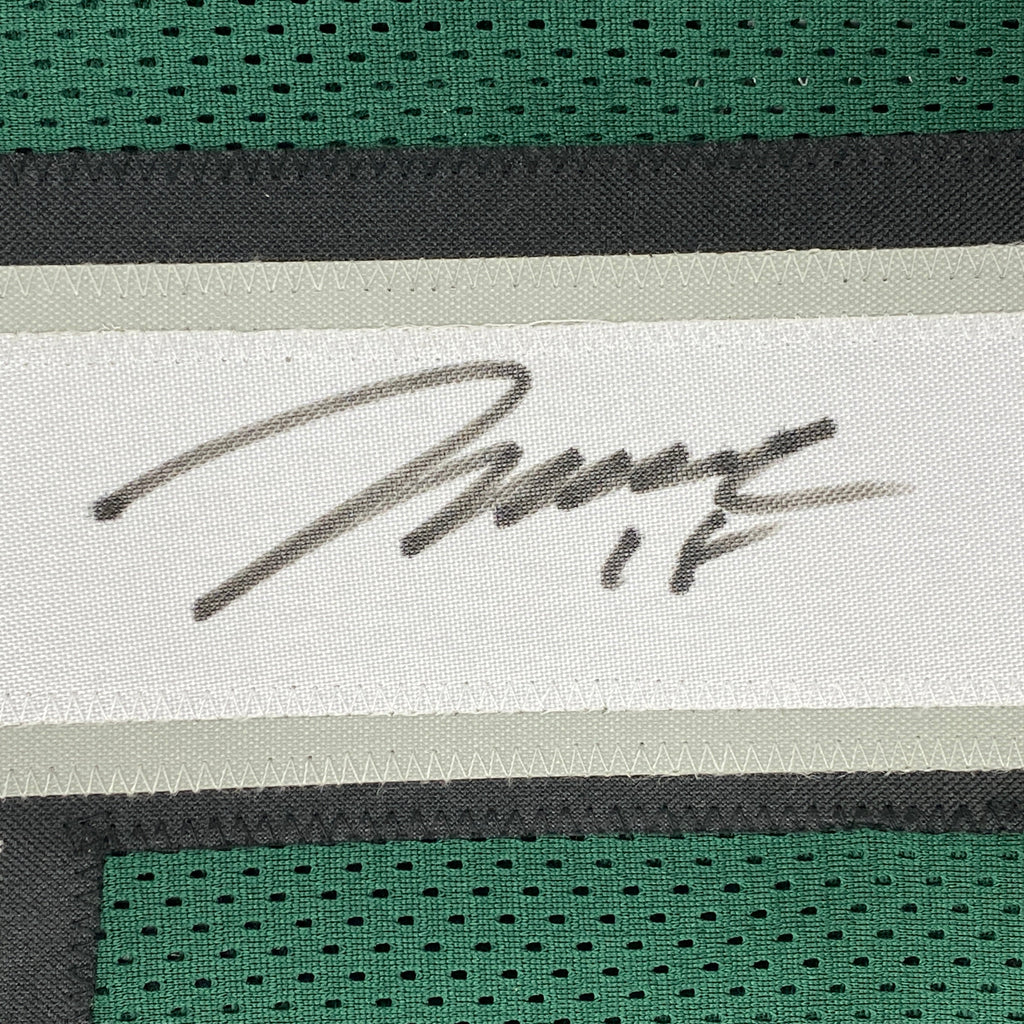 Autographed/Signed Jeremy Maclin Philadelphia Green Football Jersey JSA COA