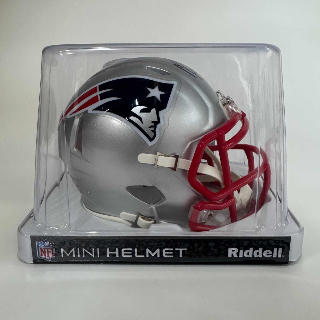Autographed/Signed Rob Gronkowski New England Patriots Mini Football Helmet Steiner COA