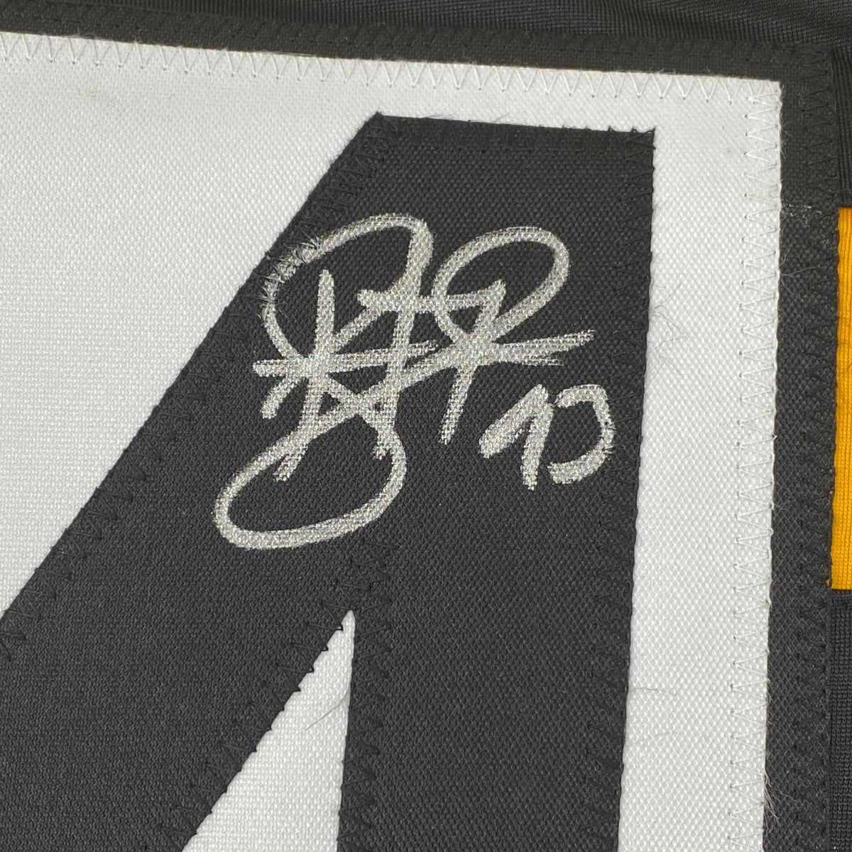 Autographed/Signed Troy Polamalu Pittsburgh Bumble Bee Football Jersey Beckett BAS COA
