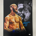 Autographed/Signed Khamzat Borz Chimaev UFC MMA Ultimate Fighting 16x20 Photo PSA/DNA COA